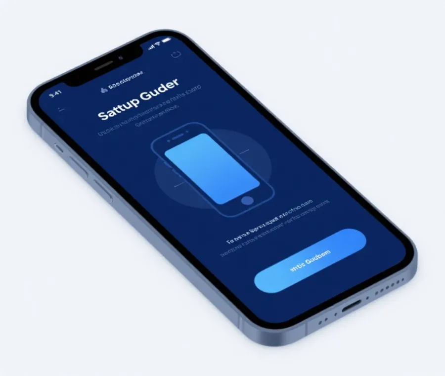 iOS安装引导示意图